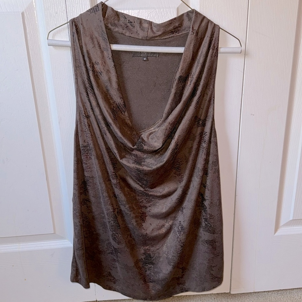 Harper, Brown Blouse, size M (CL)